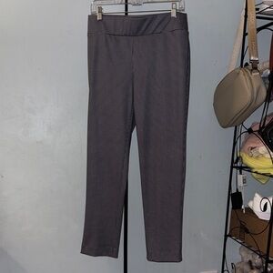 Kasper Women's Black and White Checkered Cropped Pants